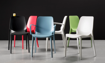 GINEVRA - Stackable technopolymer chair by SCAB DESIGN - view 3